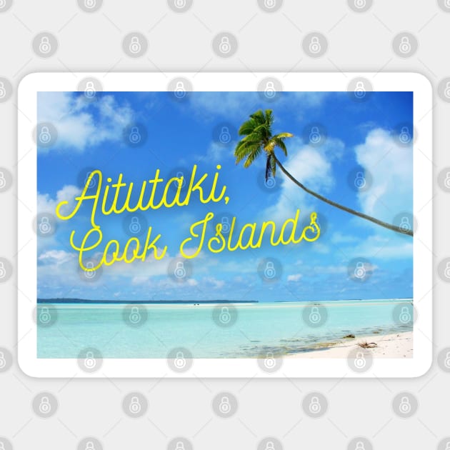 Aitutaki Cook Islands Sticker by KaSaPo